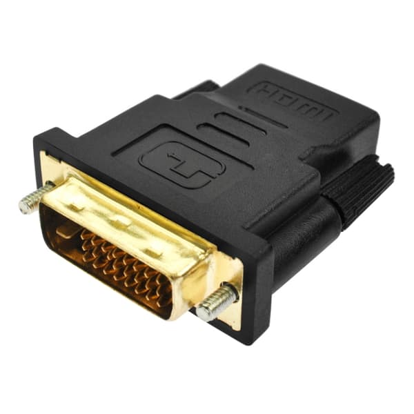 HDMI-adapter DVI-D han til HDMI hun til digital forbindelse