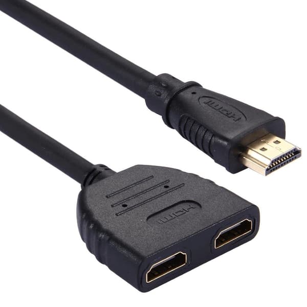 HDMI-jakaja 30 cm kaapelilla