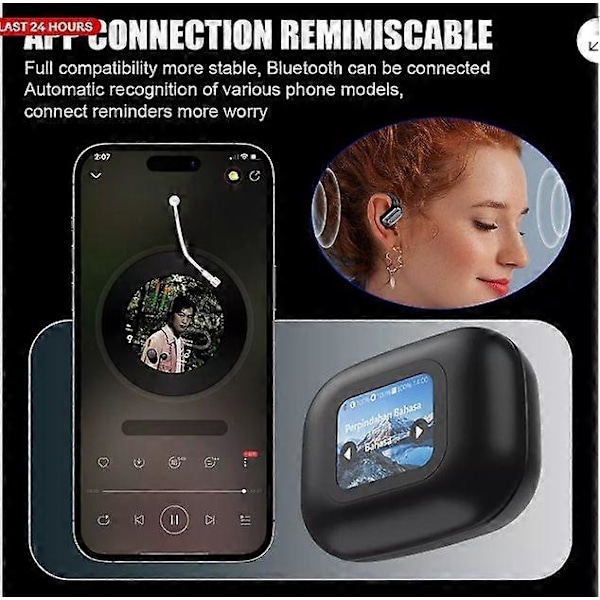 2025 144+ kielen AI-kääntäjäkuulokkeet reaaliaikainen Bluetooth-käännös 12