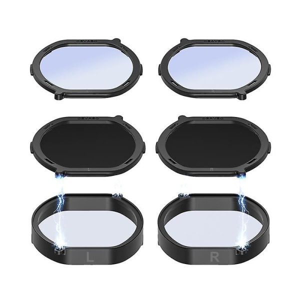 VR-receptpligtige linser til PS VR2-objektiv Myopia Anti-blå briller Hurtig adskillelse af beskyttelsesstel