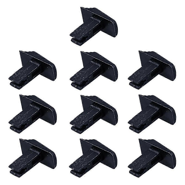 10pcs Telescopic Ladder Universal Replacement Parts Telescopic Switches (black)