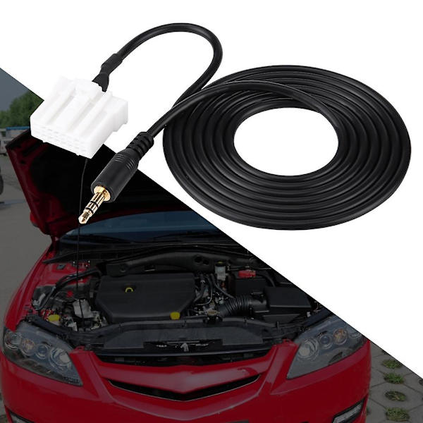 3,5 mm:n liitäntäkaapeli Mazda 2/3/5/6 (2006-2013) CD-liitäntään
