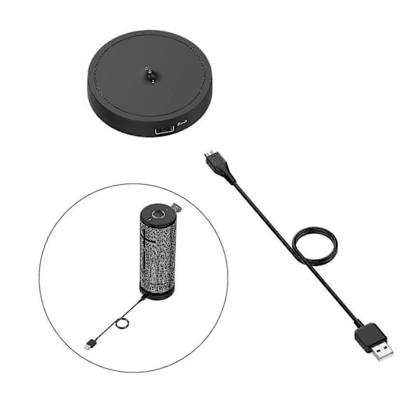Laddningsstation Dockningsstation Laddningsställ för Logitech Ultimateears Boom 3 Svart