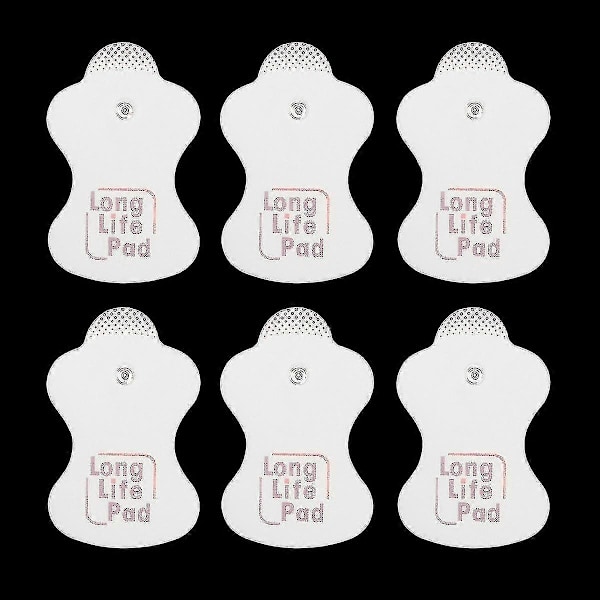 12 stk/6 parer Erstatning for Omron Massasjeapparater Elepuls Lang Levetid Pute
