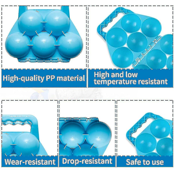 3 Pakk Snøballmakere - Lager 5 Snøballer Samtidig - Utendørs Vinter Snøleker For Barn Og Voksne, Snøballmaker Verktøy Med Håndtak For Snøballkrig