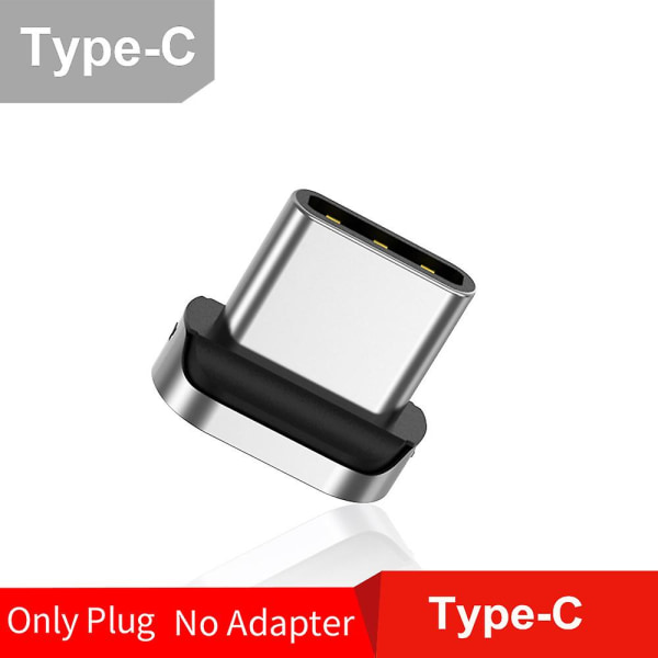 Magnetisk USB Typ C Adapter För Iphone X Samsung Xiaomi USB C Magnetisk Adapter Typ C Hona Till Micro USB Hane Ios-kontakt endast Only Type C Plug