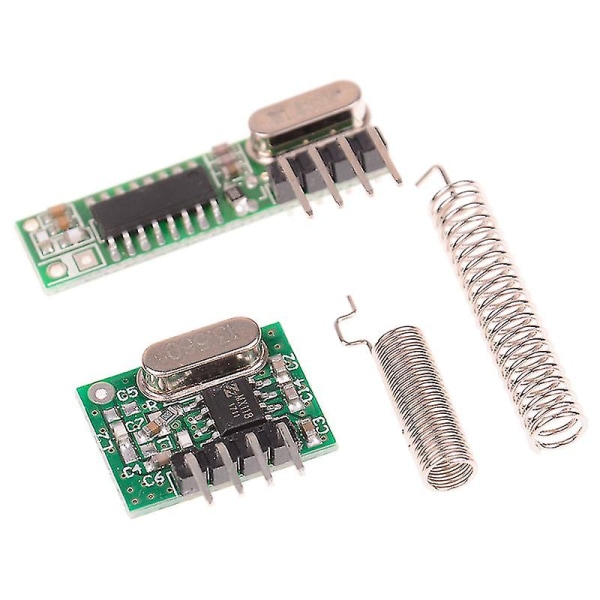 Rf-modul 433mhz superheterodyn mottagare och sändare kit för Arduino Shytmv