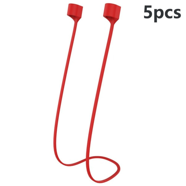Hörlurar Anti Lost Strap Hörlursrep RÖD röd