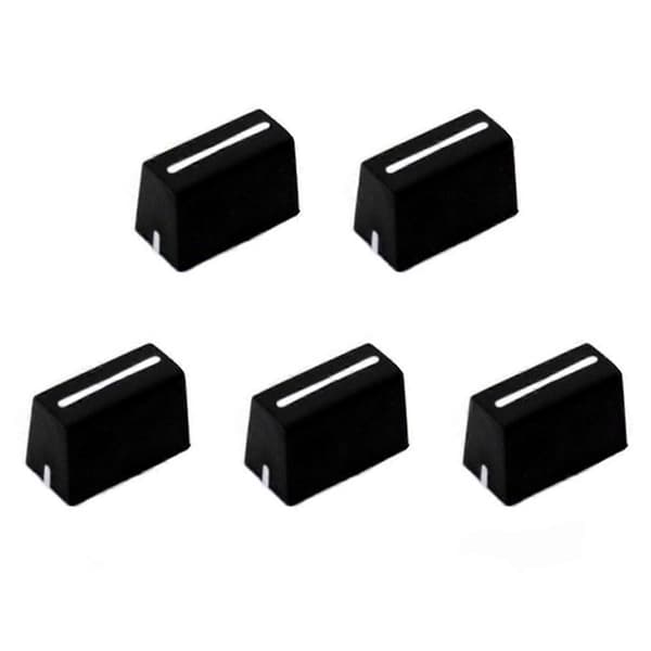 5 stk. Universal Fader Knapper Fader Hætte Lige Skyde Potentiometer Hætte til DJ Controller Mixere Conso