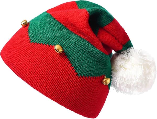 Julstickade Mössor - Tomte Stickad Mössa Jultomte Stickad Mössa