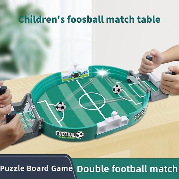 1 set bord fotboll leksak med poängindikator Intressant förälder-barn interaktiv bordsfotboll brädspel för underhållning A