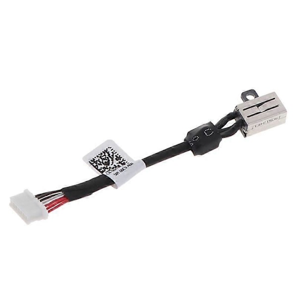 1 stk. DC Strømstik Opladningsport Socket til XPS 15 9550 9560 Computer Tilslutning og Konnektor Sort
