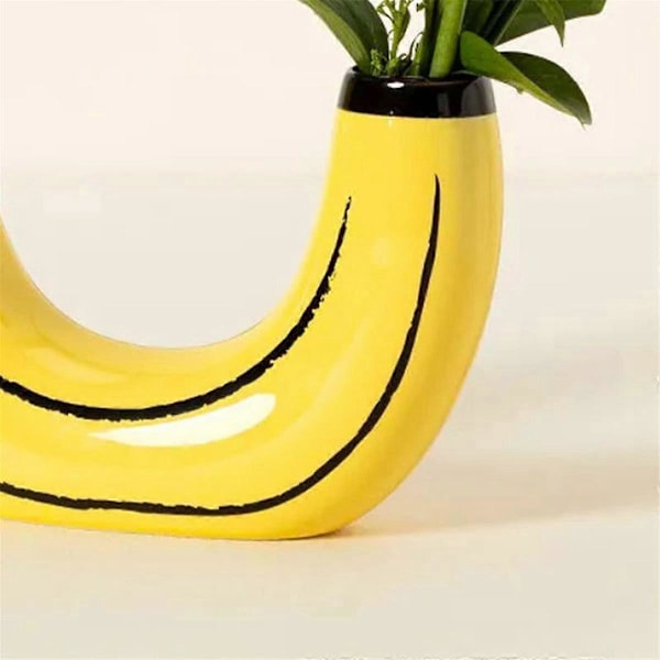 Enkel Bananvas Blomsterarrangemang Vardagsrum Matsal Dekoration Ornament Harts Artefakt P 12