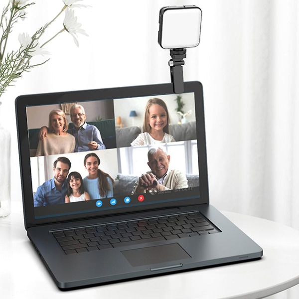 Justert 2,7w Multifunksjonell Fylllys Med Stativ 2000 Mah Fylllys