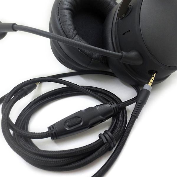 Peliheadset-kaapeli 60 tuumaa, melunvaimennus Hyperx Cloud/cloud for Alpha -laitteille