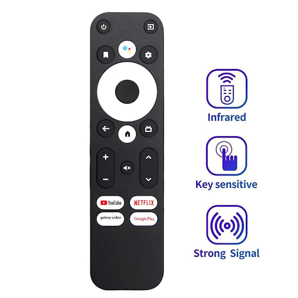 Erstatningsfjernkontroll for / KM2 Plus Android TV-boks for KM2, KM2 Plus, KM7 Plus, KD3, KD5