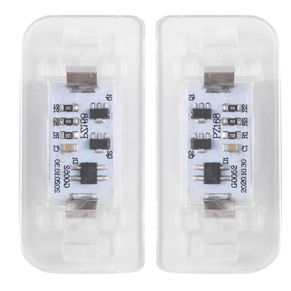 Bilstalelys Passer for W242 W246 B-Klasse LED Nummerplate Lys A2468201566 PZ168