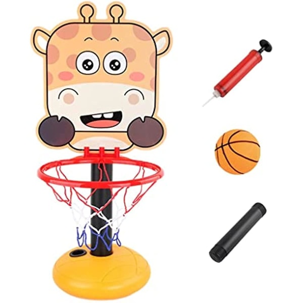 Plastic Basketball Hoops Mini Basketball Sæt Udenfor Havespil Udendørs Sport Sportslegetøj til drenge og piger Børn Ungdom Hjorte Deer