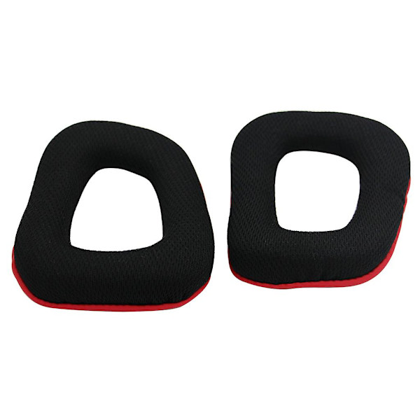 Earpads G230 G430 G930 G35 F450 -pelikuulokkeisiin, musta ja punainen