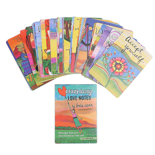 Crazy Sexy Love Notes Oracle Card Tarot Party Prophecy Divination Board Game Shytmv Pusselspel för att stärka vänskapen
