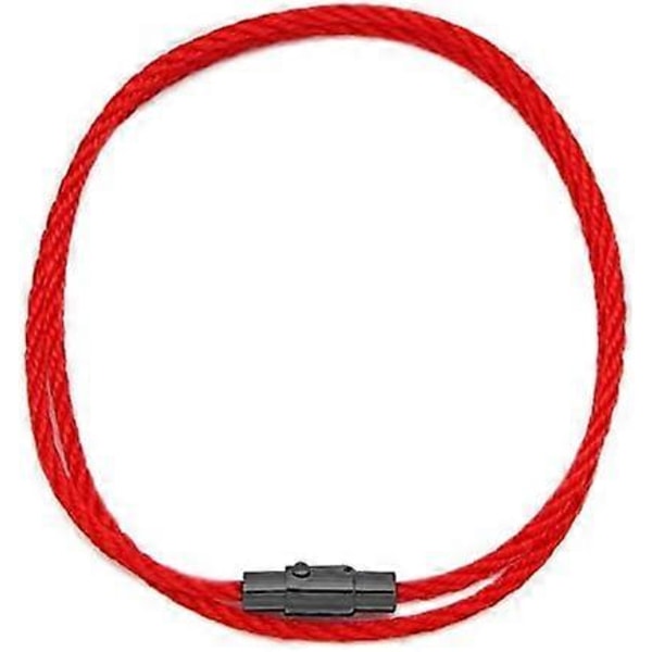 10 stk Magnetiske Smykke Armbåndslukninger til Læder Halskæde Armbånds Snorende Kapper til Smykkefremstilling (Sort, 6 mm)