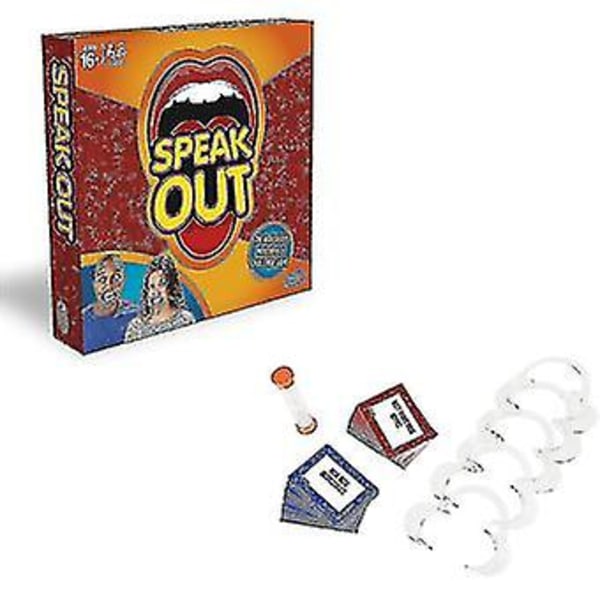 Speakoutgame Sjov Tricky Braces Legetøj Talet Sprog Udfordring Spil Speak Out Braces Tricky Spil Rekvisitter