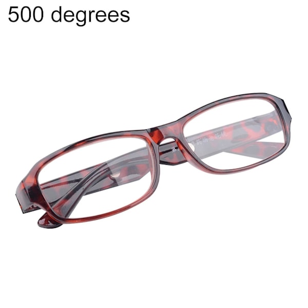 Läsglasögon +4.5 +5.0 +5.5 +6.0 Grader Optiska Linser Glasögon Ögonbryn Röd