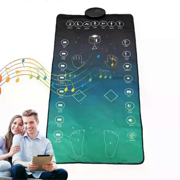 135x75CM Elektronisk Interaktivt Musikk Andaktspledd Bønneteppe Fest Reise Hjem Andaktsmatter Festutstyr Ramadanmatte