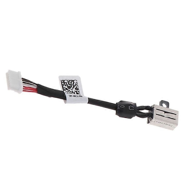 1 stk. DC Strømstik Opladningsport Socket til XPS 15 9550 9560 Computer Tilslutning og Konnektor Sort