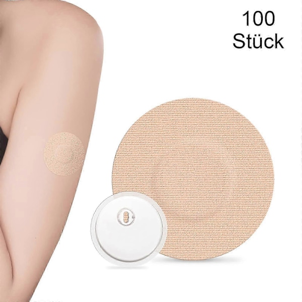 100-pakning Freestyle Libre 3 Selvklebende, Vanntette Sensorer for Hudvennlig Bruk