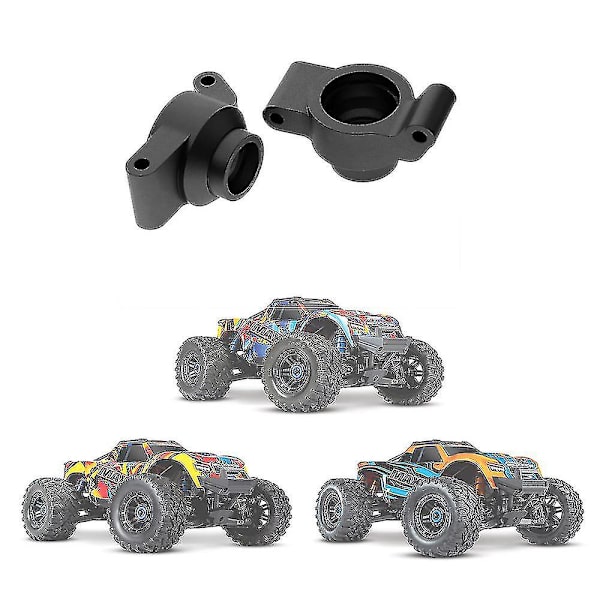 2 stk. Bakre Stubbakselbærer for 1/10 Traxxas Maxx Monster Truck, 2