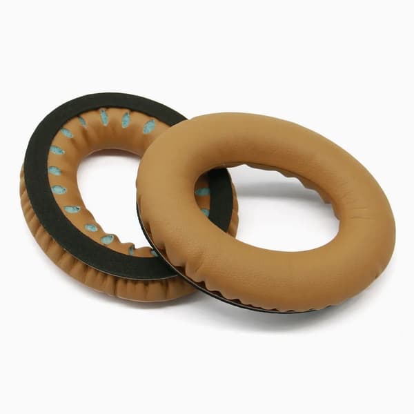 Øreputer til Bose QC35 ekte skinn Khaki