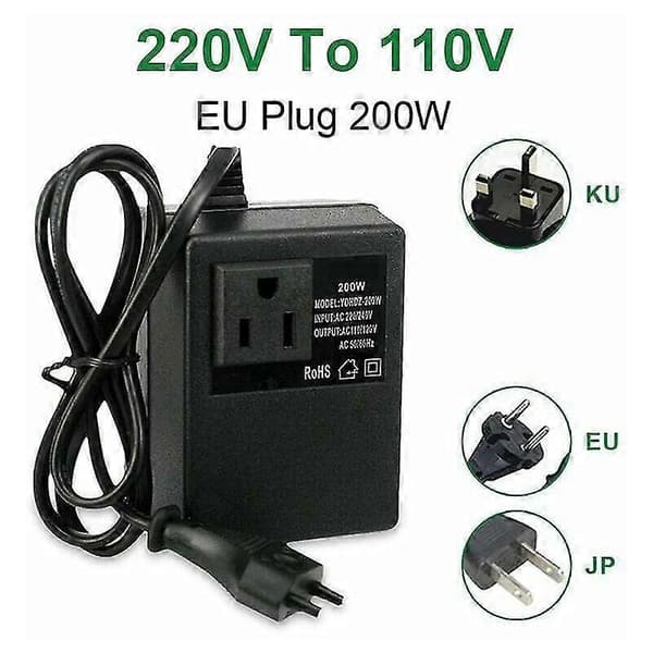 spenningsomformer nedtrappingstransformator 220v til 110v ac nedtrapping reise spenningstransformator
