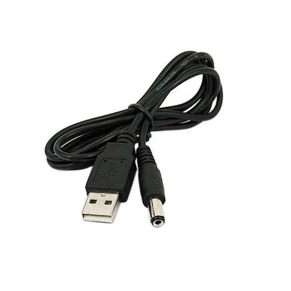 USB-ladekabel for Omron HHP-BFH01 blodtrykksmåler Laderledning Svart