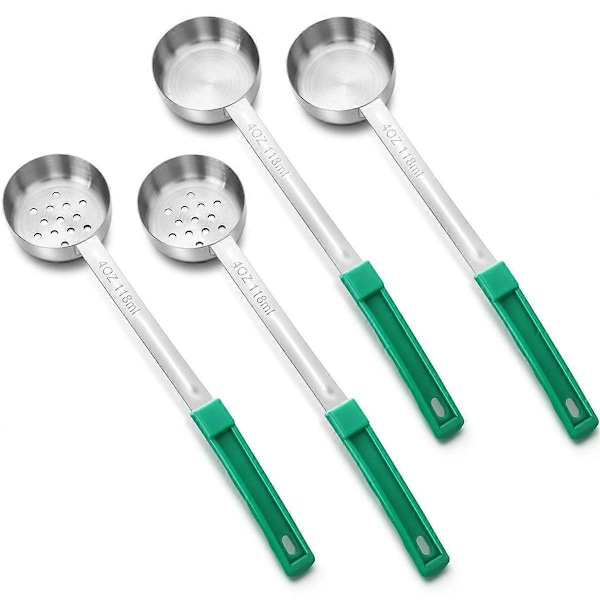 Porsjonskontroll Serveringsskjeer - Bariatriske Must-Haves - Perfekt for Gastrisk Bypass - Sett med 4 Øser