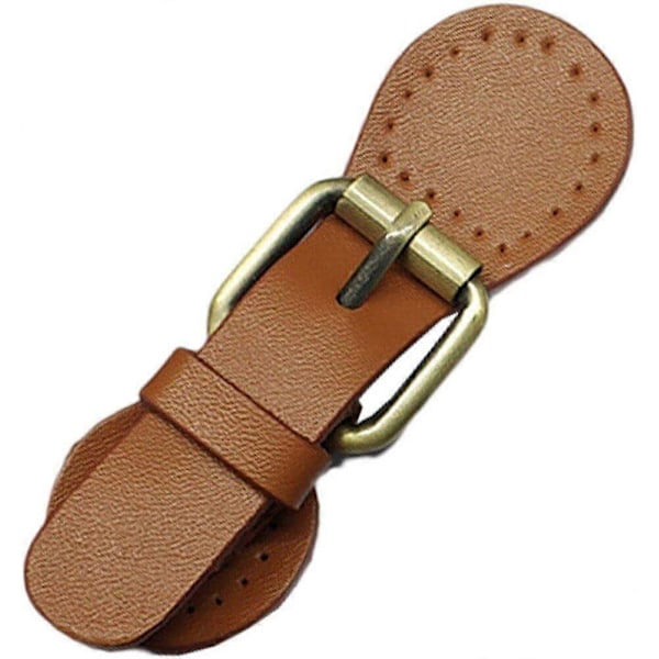 Läderhandtagsklämmor, Legering, Sy, Väska Spänne, Utbytbara -snap, DIY-Hantverk, Handväska Spännen, Kostymtillbehör Khaki