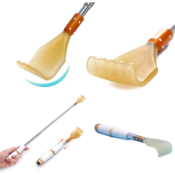 Ryggkliare, Manuell Ryggmassager Kroppsavslappnande Massager Lång Ryggkliare för Klåda Relief Kroppsavslappning