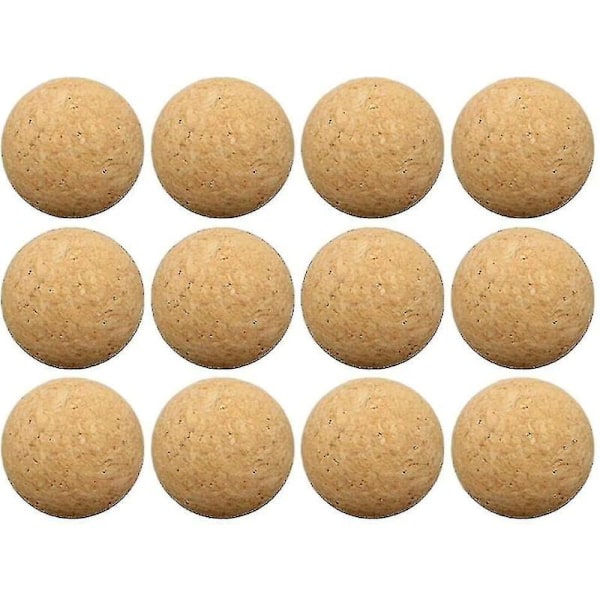 Bordfodbold bord plastik tilbehør 36mm træ fodbold bordplade korkbold