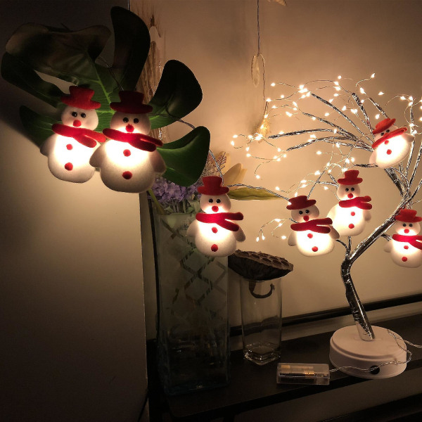 3m -20 LED julelys, juledekorasjon med 2 lysmoduser