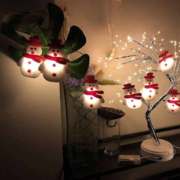 3m -20 LED julelys, juledekoration med 2 lystilstande