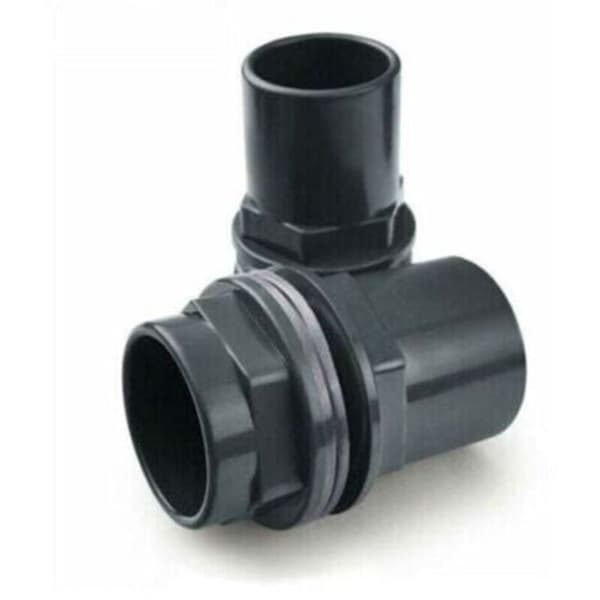 1000L vattentank överflöde - 40/50 mm PVC-utlopp