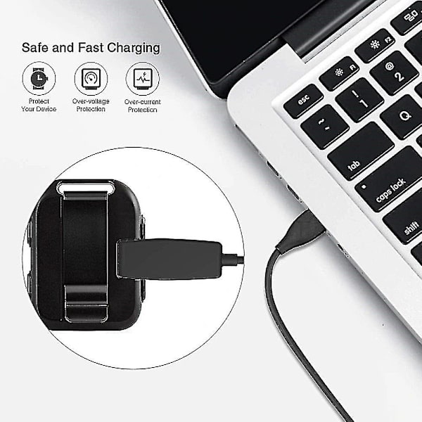 Smartwatch USB-laddningskabel för Garmin Forerunner 735xt 235 230 630 Approach S20   FIG