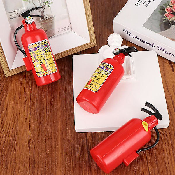 3 st roliga mini brandsläckare leksaker hela personen skämt leksak mini vattenpistol