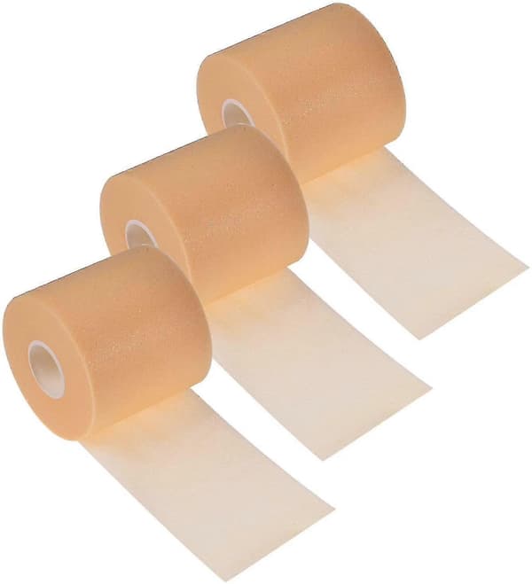 3 stk. Atletisk Forbindingstape Til Sport Forbindingstape 7 cm X 27,4 meter