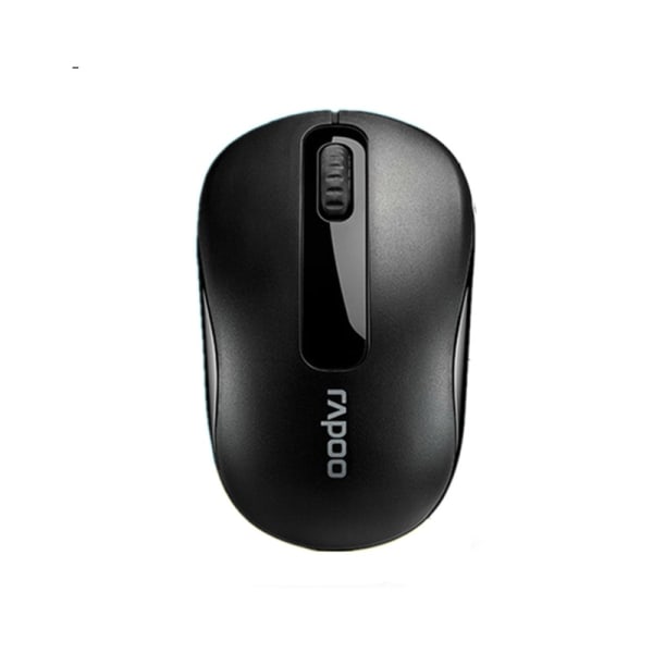 1pc Wireless Mouse, 2.4G Portable Ergonomic Mouse, Cordless Mouse for Laptop Windows (Black)