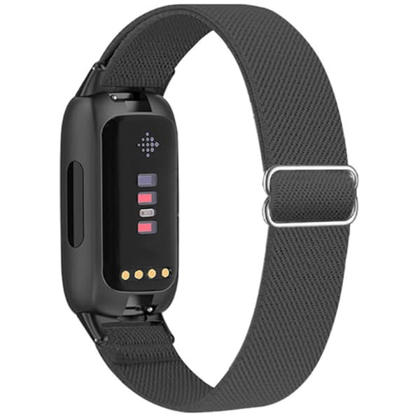 Fitbit Inspire 3 Elastisk Nylonreim Mørk Grå