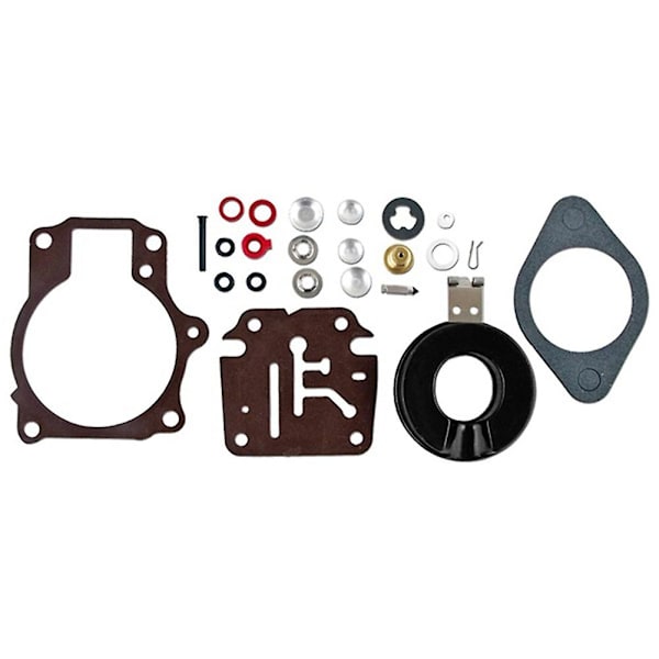 3 x Karburatorforgasser Reparasjonssett og Float Fit for Johnson Evinrude 396701 65 70 75