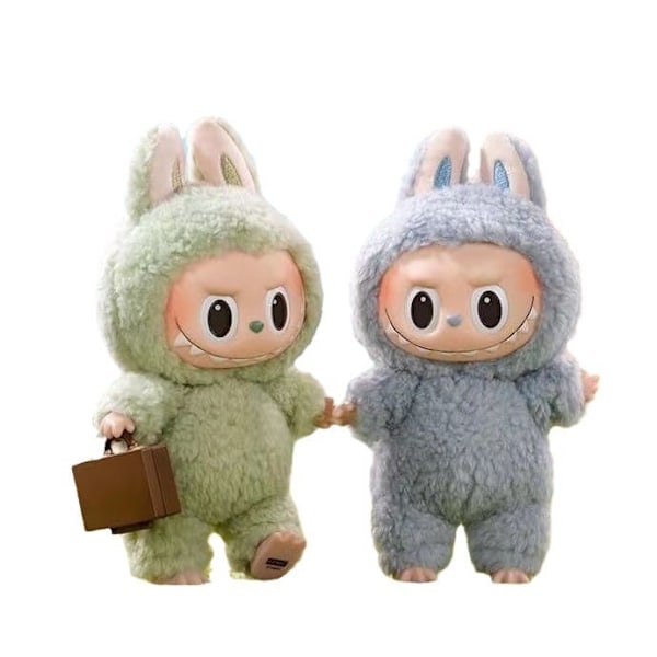 1 stk LABUBU The Monsters Spennende Macaron Plyschdockor Figur Leker Blind Boxes (Farge Tilfeldig) 1 Enkeltpakke