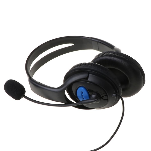 Over-ear Gaming Headset Mikrofon Kablet Stereo Hovedtelefon Til Pc