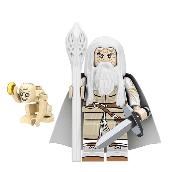8 stk. Middelalder Riddere Mini Figurer Byggelegetøj